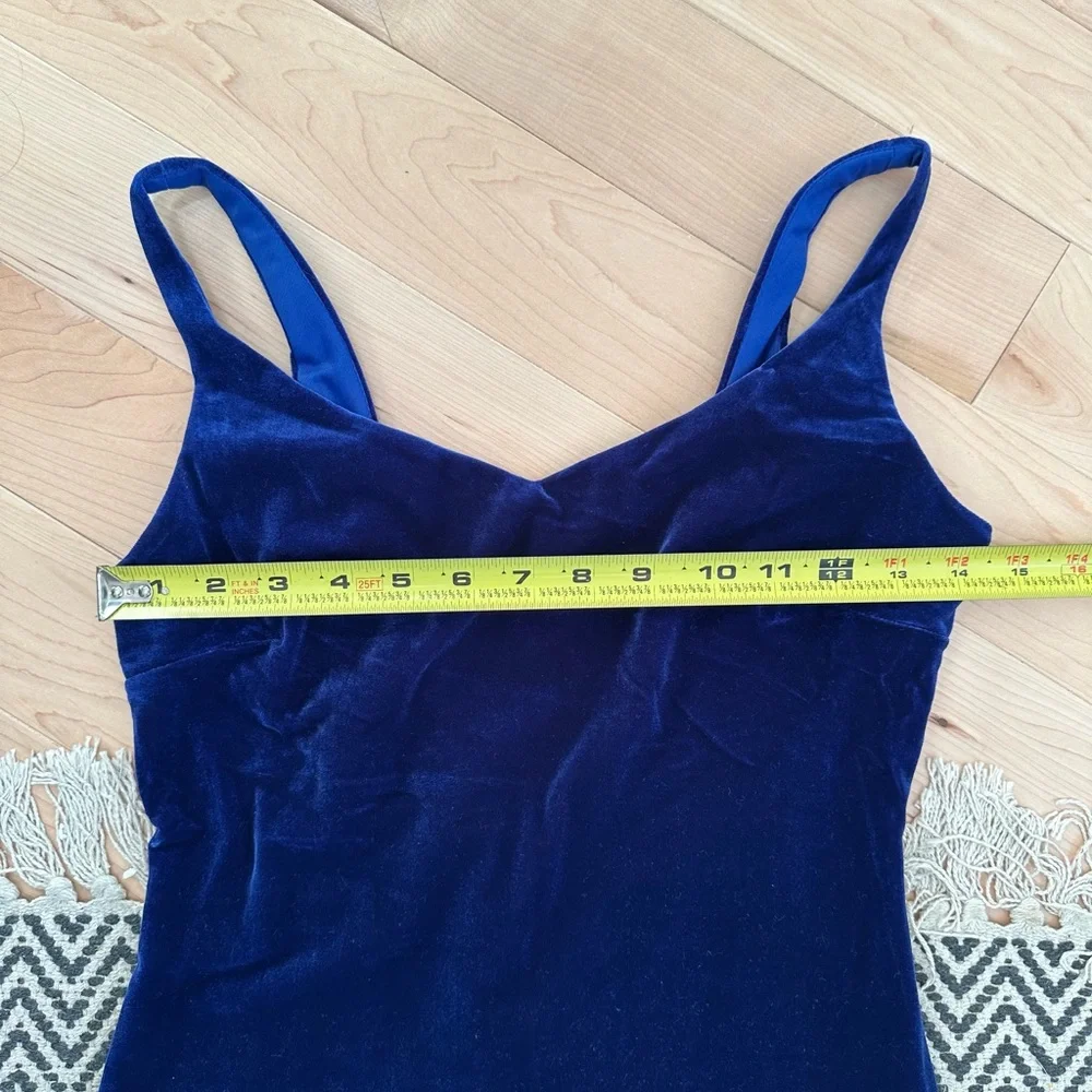 Zum Zum by Niki Livas Royal Blue Velvet Dress
